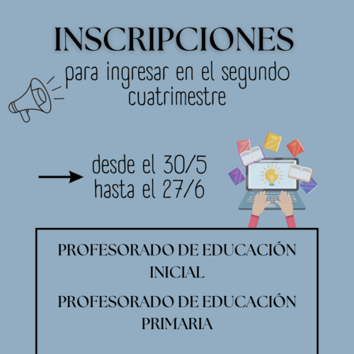 Ingreso a las carreras de Formación Docente